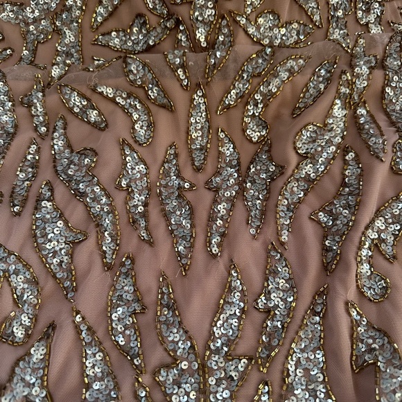 (220) ❤️ BNWT Mac Duggal EMBELLISHED ILLUSION SHEATH DRESS #5521 - Picture 10 of 11